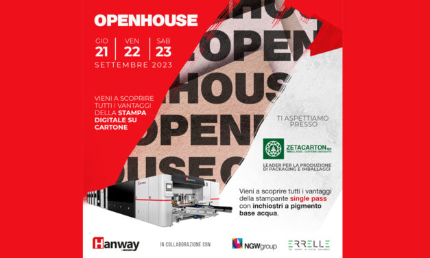 Stampa digitale su cartone, a settembre l’open house di Hanway Italia