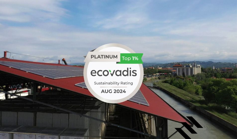 Medaglia di platino Ecovadis per Fedrigoni