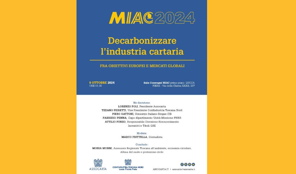 Decarbonizzare l’industria cartaria