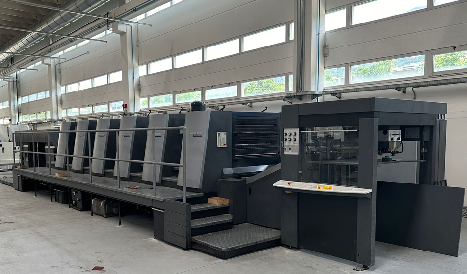 Graphic Machine Service: smontaggio e rimontaggio di una Heidelberg XL 105-5+L