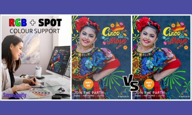 Serendipity Software presenta RGB+Spot Colour Support