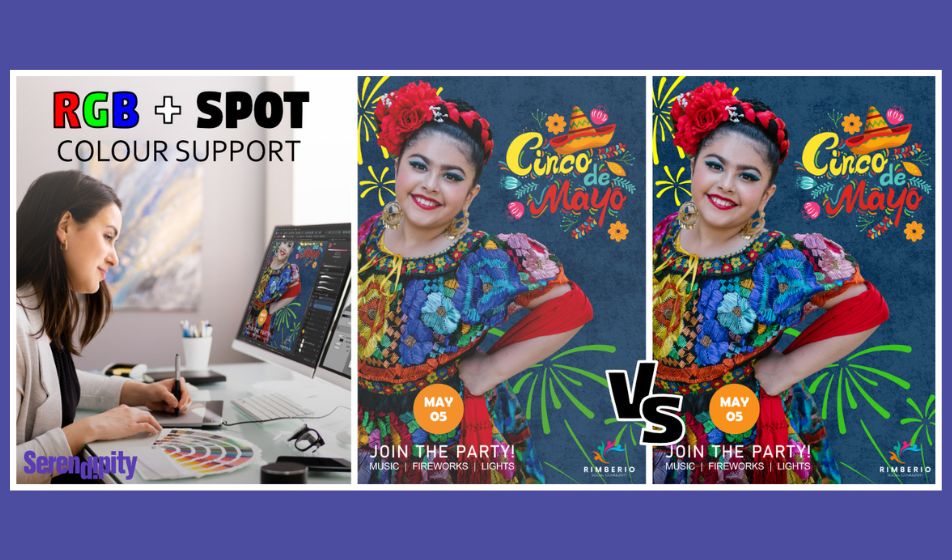 Serendipity Software presenta RGB+Spot Colour Support