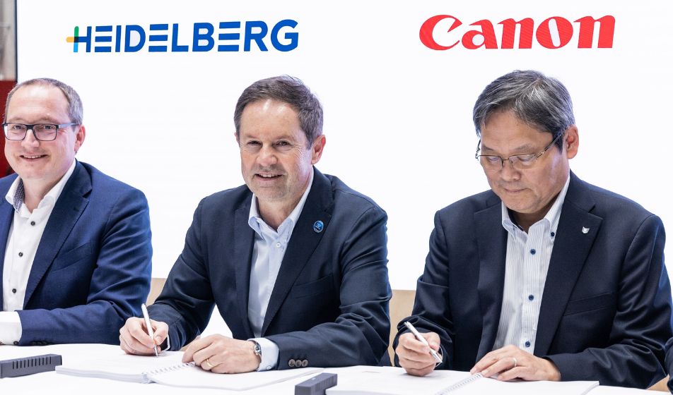 HEIDELBERG e Canon la collaborazione si consolida